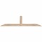 Ekena Millwork Portland Smooth Timber Gable Bracket, Douglas Fir, 60"W x 15"H x 1 1/2"D x 3 1/2"F, 6/12 Pitch GBW060X15X0204POR00SDF - alternate 1